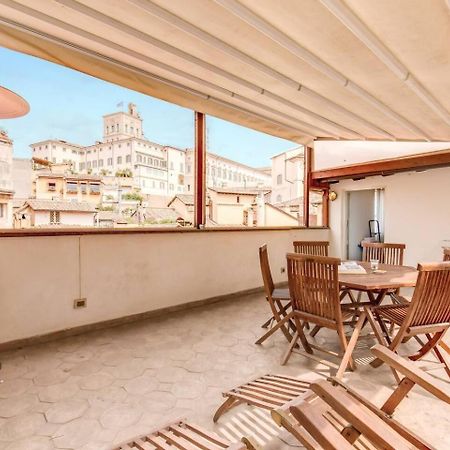 Attic With Terrace By Trevi Fountain Apartment Roma Ngoại thất bức ảnh