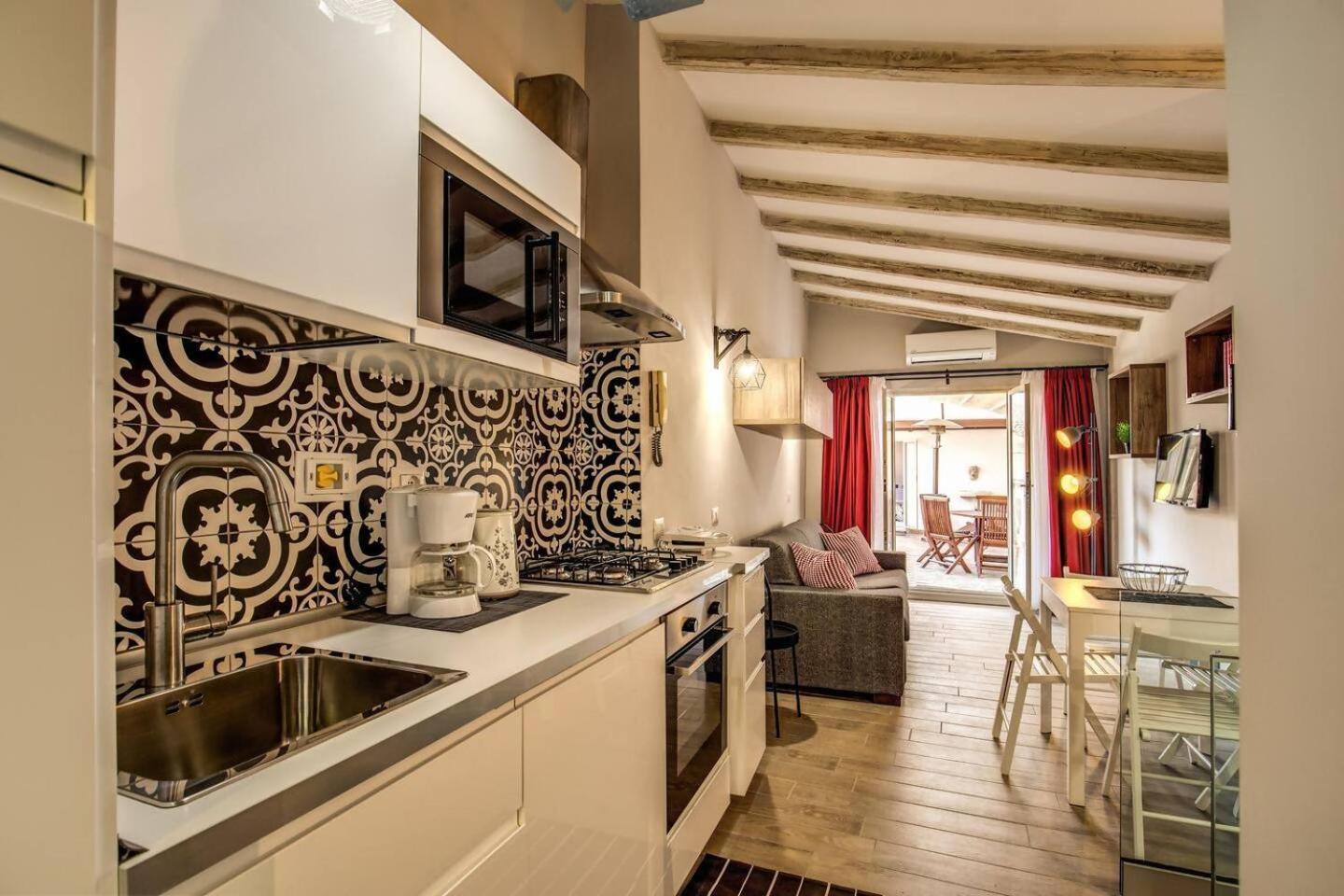 Attic With Terrace By Trevi Fountain Apartment Roma Ngoại thất bức ảnh