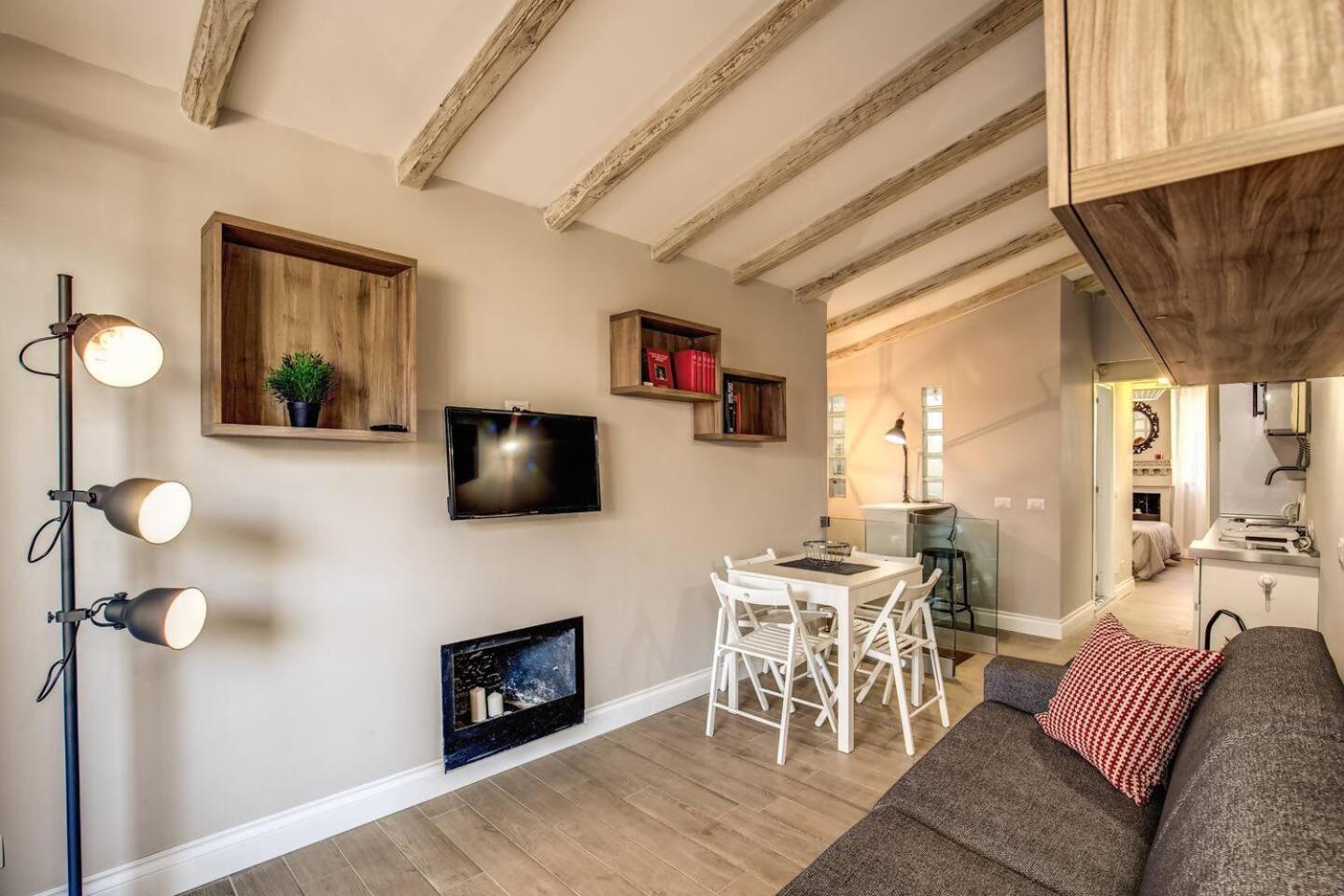 Attic With Terrace By Trevi Fountain Apartment Roma Ngoại thất bức ảnh