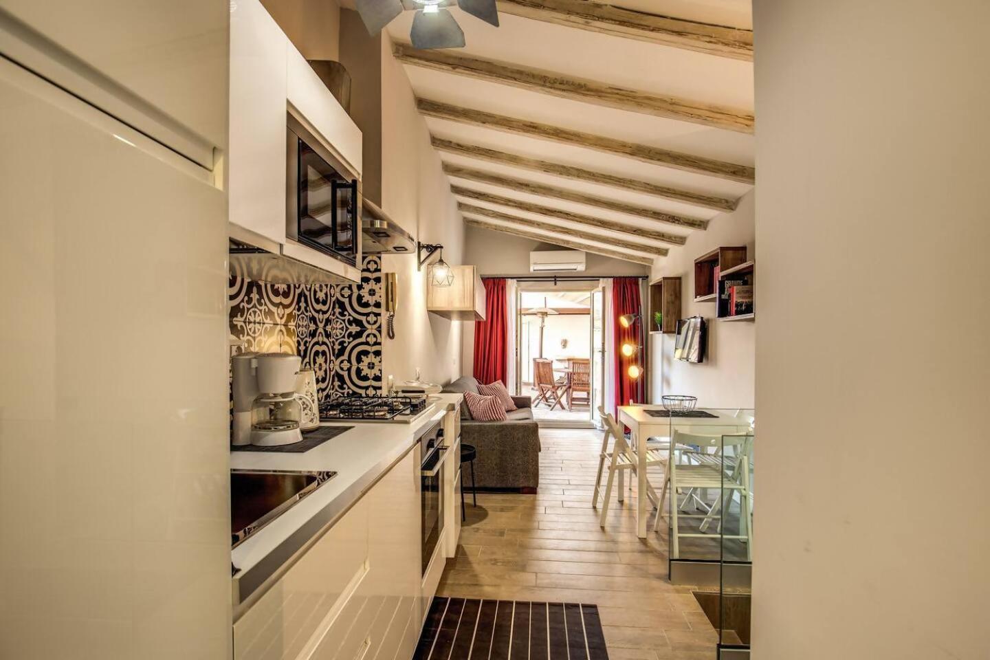 Attic With Terrace By Trevi Fountain Apartment Roma Ngoại thất bức ảnh